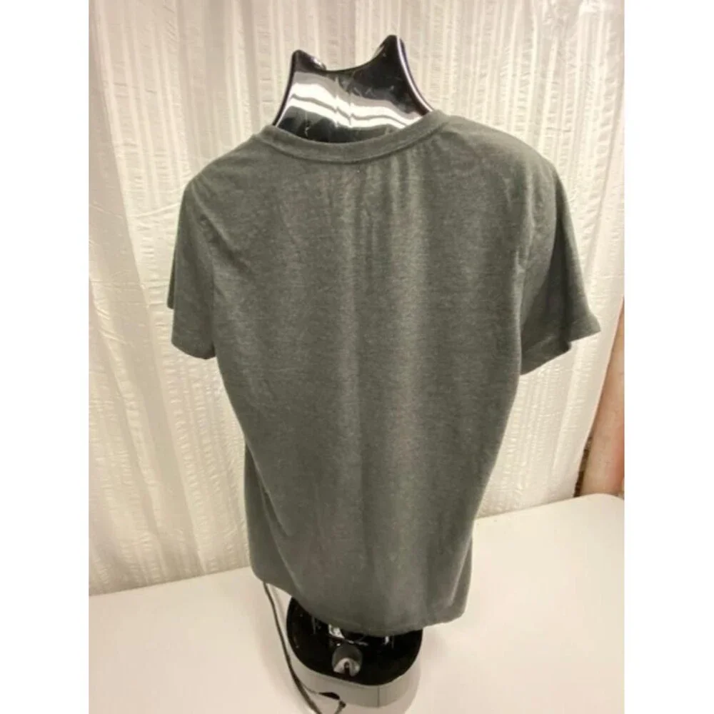 Adidas Golf T-Shirt Men's XL Gray Heather Crew Neck Athletic Casual Tee Logo
